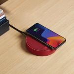 Incarcator wireless Lexon Oslo Energy Plus, PD 10W, Difuzor Bluetooth 4.2, USB-C, Dark Red 12 - lerato.ro