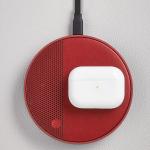 Incarcator wireless Lexon Oslo Energy Plus, PD 10W, Difuzor Bluetooth 4.2, USB-C, Dark Red 13 - lerato.ro