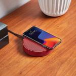 Incarcator wireless Lexon Oslo Energy Plus, PD 10W, Difuzor Bluetooth 4.2, USB-C, Dark Red 14 - lerato.ro