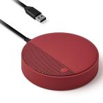 Incarcator wireless Lexon Oslo Energy Plus, PD 10W, Difuzor Bluetooth 4.2, USB-C, Dark Red 7 - lerato.ro