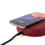 Incarcator wireless Lexon Oslo Energy Plus, PD 10W, Difuzor Bluetooth 4.2, USB-C, Dark Red 10 - lerato.ro