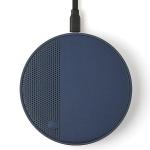 Incarcator wireless Lexon Oslo Energy Plus, PD 10W, Difuzor Bluetooth 4.2, USB-C, Dark Blue 3 - lerato.ro