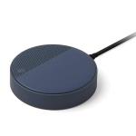 Incarcator wireless Lexon Oslo Energy Plus, PD 10W, Difuzor Bluetooth 4.2, USB-C, Dark Blue 4 - lerato.ro