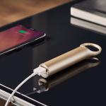 Baterie externa portabila Lexon Nomaday, 3000 mAh, 1A, 1x USB-A, 1x USB-C, Gold 4 - lerato.ro