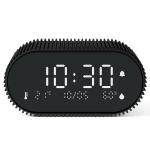 Ceas cu alarma Lexon Ray, Senzor Temperatura / Umiditate, Night Mode, Display Digital, USB-C, Negru 2 - lerato.ro
