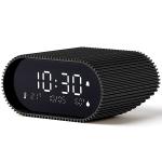 Ceas cu alarma Lexon Ray, Senzor Temperatura / Umiditate, Night Mode, Display Digital, USB-C, Negru 5 - lerato.ro