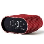Ceas cu alarma Lexon Ray, Senzor Temperatura / Umiditate, Night Mode, Display Digital, USB-C, Rosu 5 - lerato.ro