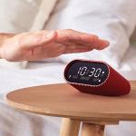 Ceas cu alarma Lexon Ray, Senzor Temperatura / Umiditate, Night Mode, Display Digital, USB-C, Rosu 7 - lerato.ro