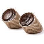 Set 2 boxe portabile wireless Lexon Ray, 2x 3W, Bluetooth 5.0, Autonomie 8h, USB-C, IPX4, Gold 5 - lerato.ro