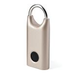 Lacat cu amprenta Lexon Nomaday, IP65, USB-C, Gold 4 - lerato.ro