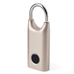 Lacat cu amprenta Lexon Nomaday, IP65, USB-C, Gold 3 - lerato.ro