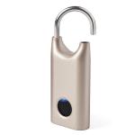 Lacat cu amprenta Lexon Nomaday, IP65, USB-C, Gold 5 - lerato.ro
