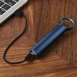 Baterie externa portabila Lexon Nomaday, 3000 mAh, 1A, 1x USB-A, 1x USB-C, Navy Blue 9 - lerato.ro