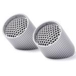 Set 2 boxe portabile wireless Lexon Ray, 2x 3W, Bluetooth 5.0, Autonomie 8h, USB-C, IPX4, Silver 6 - lerato.ro