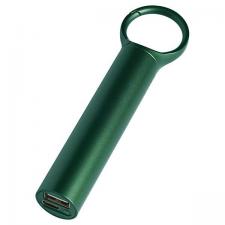 Baterie externa portabila Lexon Nomaday, 3000 mAh, 1A, 1x USB-A, 1x USB-C, Dark Green