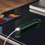 Baterie externa portabila Lexon Nomaday, 3000 mAh, 1A, 1x USB-A, 1x USB-C, Dark Green 4 - lerato.ro