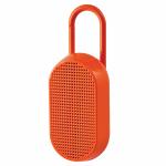 Boxa portabila wireless Lexon Mino T cu suport si carabina, 5W, Bluetooth 4.2, Autonomie 5h, 800mAh, USB-C, IPX4, Portocaliu 5 - lerato.ro