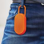Boxa portabila wireless Lexon Mino T cu suport si carabina, 5W, Bluetooth 4.2, Autonomie 5h, 800mAh, USB-C, IPX4, Portocaliu 6 - lerato.ro