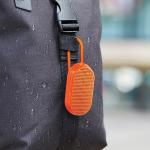 Boxa portabila wireless Lexon Mino T cu suport si carabina, 5W, Bluetooth 4.2, Autonomie 5h, 800mAh, USB-C, IPX4, Portocaliu 7 - lerato.ro