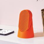 Boxa portabila wireless Lexon Mino T cu suport si carabina, 5W, Bluetooth 4.2, Autonomie 5h, 800mAh, USB-C, IPX4, Portocaliu 8 - lerato.ro