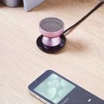 Boxa portabila wireless Lexon Tamo, 3W, Bluetooth 5.0, Autonomie 3h, USB-C, IPX4, Roz 6 - lerato.ro