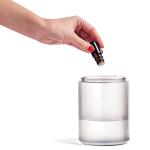 Umidificator aer Lexon Horizon, Functie de aromatizor, Capacitate rezervor 900ml, Autonomie 8h, 3600mAh, USB-C, Gri 4 - lerato.ro