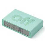 Ceas cu alarma Lexon Flip Classic, Snooze, Display Digital, 1200mAh, USB-C, Mint 5 - lerato.ro