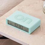 Ceas cu alarma Lexon Flip Classic, Snooze, Display Digital, 1200mAh, USB-C, Mint 7 - lerato.ro