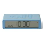 Ceas cu alarma Lexon Flip Classic, Snooze, Display Digital, 1200mAh, USB-C, Light Blue 3 - lerato.ro