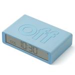 Ceas cu alarma Lexon Flip Classic, Snooze, Display Digital, 1200mAh, USB-C, Light Blue 5 - lerato.ro