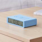 Ceas cu alarma Lexon Flip Classic, Snooze, Display Digital, 1200mAh, USB-C, Light Blue 8 - lerato.ro