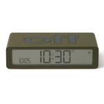 Ceas cu alarma Lexon Flip Classic, Snooze, Display Digital, 1200mAh, USB-C, Khaki 3 - lerato.ro