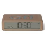 Ceas cu alarma Lexon Flip Classic, Snooze, Display Digital, 1200mAh, USB-C, Gold 3 - lerato.ro