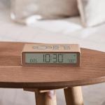 Ceas cu alarma Lexon Flip Classic, Snooze, Display Digital, 1200mAh, USB-C, Gold 7 - lerato.ro