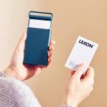 Suport pentru carti de vizita Lexon Nomaday, 64 x 10 x 114 mm, Dark Blue 12 - lerato.ro