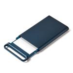 Suport pentru carti de vizita Lexon Nomaday, 64 x 10 x 114 mm, Dark Blue 7 - lerato.ro