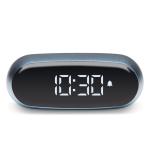 Ceas cu alarma Lexon Minut Mini, Snooze, Display Digital, Control tactil, 800mAh, USB-C, Light Blue 3 - lerato.ro