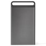 Suport pentru carti de vizita Lexon Nomaday, 64 x 10 x 114 mm, Dark Gray 2 - lerato.ro