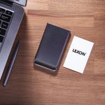 Suport pentru carti de vizita Lexon Nomaday, 64 x 10 x 114 mm, Dark Gray 9 - lerato.ro