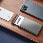 Suport pentru carti de vizita Lexon Nomaday, 64 x 10 x 114 mm, Dark Gray 10 - lerato.ro