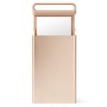 Suport pentru carti de vizita Lexon Nomaday, 64 x 10 x 114 mm, Gold 4 - lerato.ro