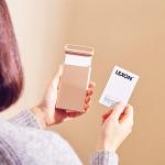 Suport pentru carti de vizita Lexon Nomaday, 64 x 10 x 114 mm, Gold 11 - lerato.ro