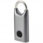 Lacat cu amprenta Lexon Nomaday, IP65, USB-C, Dark Gray 4 - lerato.ro