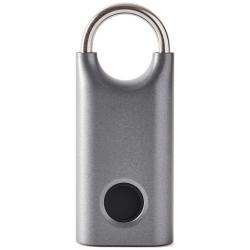 Lacat cu amprenta Lexon Nomaday, IP65, USB-C, Dark Gray