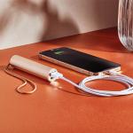 Baterie externa portabila Lexon Fine Tube 2, 3000 mAh, 1A, 1x USB-A, 1x USB-C, Gold 5 - lerato.ro