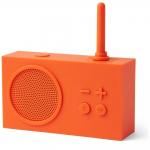 Radio portabil Lexon Tykho 3, Putere difizor 3W, FM, Bluetooth 5.0, 2000mAh, Autonomie 20h, USB-C, Portocaliu 3 - lerato.ro