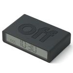Ceas cu alarma Lexon Flip Classic, Snooze, Display Digital, 1200mAh, USB-C, Dark Gray 5 - lerato.ro