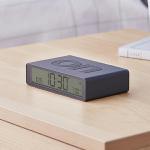 Ceas cu alarma Lexon Flip Classic, Snooze, Display Digital, 1200mAh, USB-C, Dark Gray 8 - lerato.ro