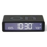 Ceas cu alarma Lexon Flip Classic, Snooze, Display Digital, 1200mAh, USB-C, Negru 2 - lerato.ro