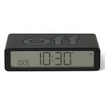 Ceas cu alarma Lexon Flip Classic, Snooze, Display Digital, 1200mAh, USB-C, Negru 3 - lerato.ro